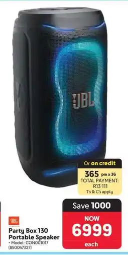 Makro Party Box 130 Portable Speaker offer