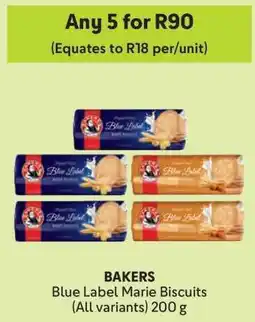 Makro Bakers Blue Label Marie Biscuits offer