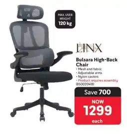Makro Bulsara High-Back Chair offer
