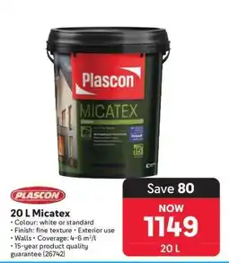 Makro 20 L Micatex offer