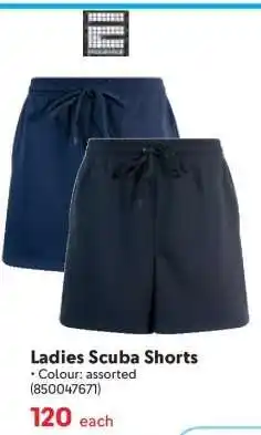 Makro Ladies Scuba Shorts offer