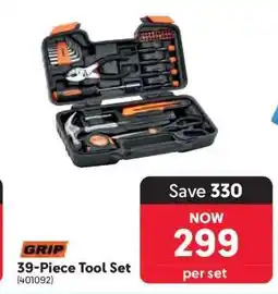 Makro GRIP 39-Piece Tool Set offer