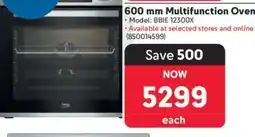 Makro 600 mm Multifunction Oven offer