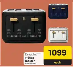 Makro BEAUTIFUL 4-Slice Toaster offer