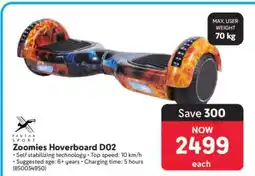Makro Zoomies Hoverboard D02 offer