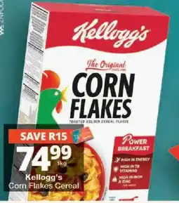 Checkers Kellogg's Corn Flakes Cereal offer
