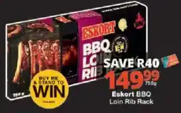 Checkers Eskort BBQ Loin Rib Rack offer