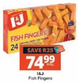 Checkers I&J Fish Fingers offer