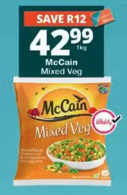 Checkers McCain Mixed Veg offer