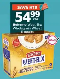 Checkers Bokomo Weet-Bix Wholegrain Wheat Biscuits offer