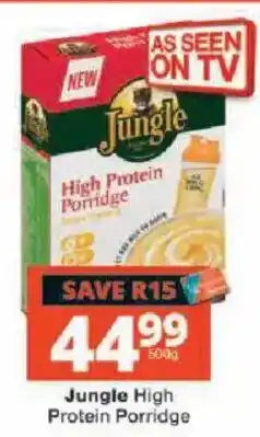 Checkers Jungle High Protein Porrige offer