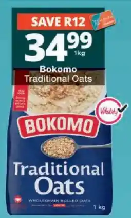 Checkers Bokomo Traditional Oats offer