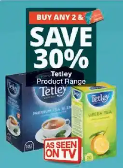 Checkers Tetley Product Range offer