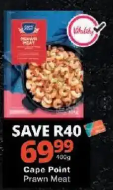 Checkers Cape Point Prawn Meat offer