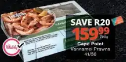 Checkers Vannamei Prawns offer