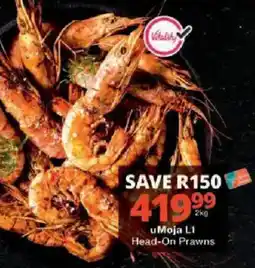 Checkers uMoja L1 Head-On Prawns offer