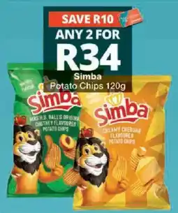 Checkers Simba Potato Chips offer