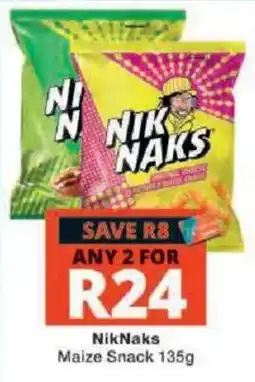 Checkers NikNaks Maize Snack offer