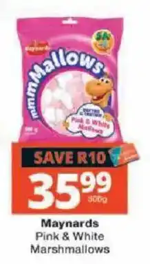 Checkers Maynards Pink & White Marshmallows offer