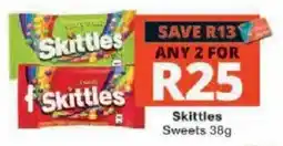 Checkers Skittles Sweets offer
