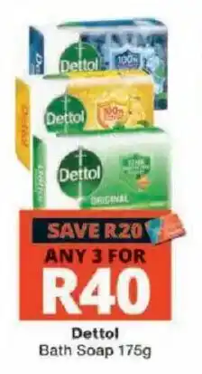 Checkers Dettol Bath Soap offer