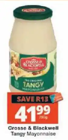 Checkers Crosse & Blackwell Tangy Mayonnaise offer