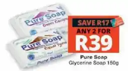 Checkers Pure Soap Glycerine Soap offer