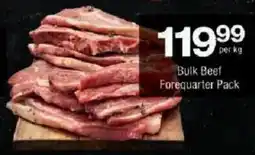 Checkers Bulk Beef Forequarter Pack offer