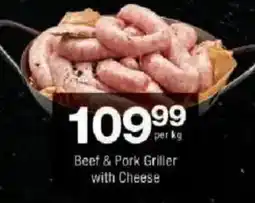Checkers Beef & Pork Griller with Cheese offer