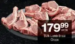 Checkers Bulk Lamb Braai Chops offer