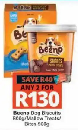 Checkers Beeno Dog Biscuits offer