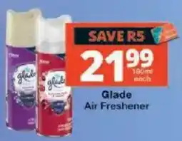 Checkers Glade Air Freshener offer