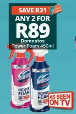 Checkers Domestos Power Foam offer