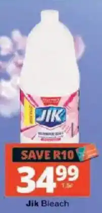 Checkers Jik Bleach offer