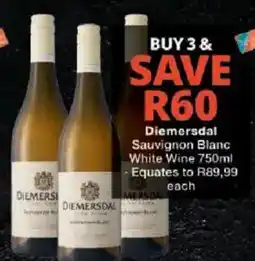 Checkers Diemersdal Sauvignon Blanc White Wine offer