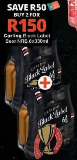 Checkers Carling Black Label Beer offer