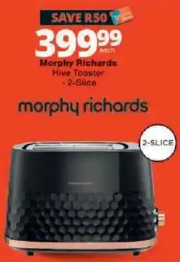 Checkers Morphy Richards Hive Toaster offer