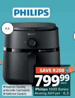 Checkers Philips 1000 Series Analog Airfryer offer