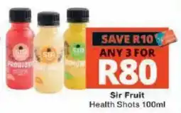 Checkers Sir Fruit Health Shots offer