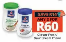 Checkers Clover Fresh/ Sour Cream offer
