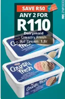 Checkers Dairymaid Country Fresh Ice Cream offer