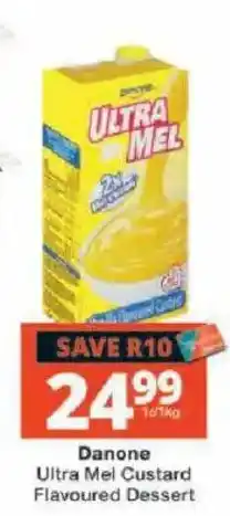 Checkers Danone Ultra Mel Custard Flavoured Dessert offer