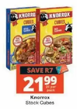 Checkers Knorrox Stock Cubes offer