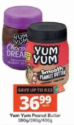 Checkers Yum Yum Peanut Butter offer