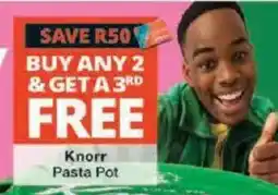 Checkers Knorr Pasta Pot offer