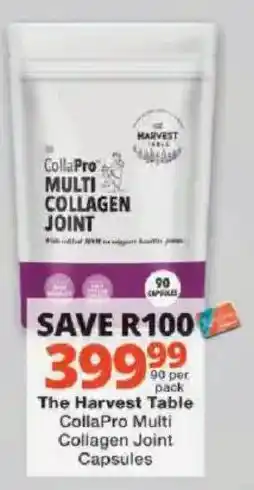Checkers The Harvest Table CollaPro Multi Collagen Joint Capsules offer