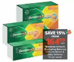 Checkers Berocca Immune offer