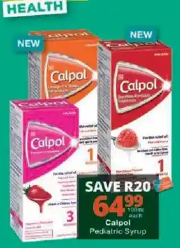 Checkers Calpol Pediatric Syrup offer
