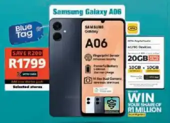 Checkers Samsung Galaxy A06 offer