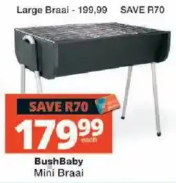 Checkers BushBaby Mini Braai offer